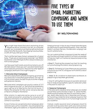 (May/June 2021) Email Marketing Strategies